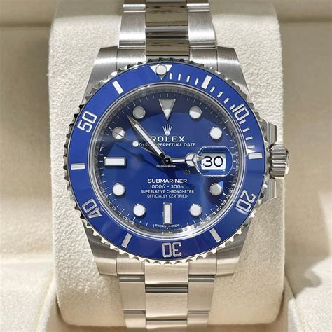 rolex genuine submariner scuba extension|rolex submarine smurf for sale.